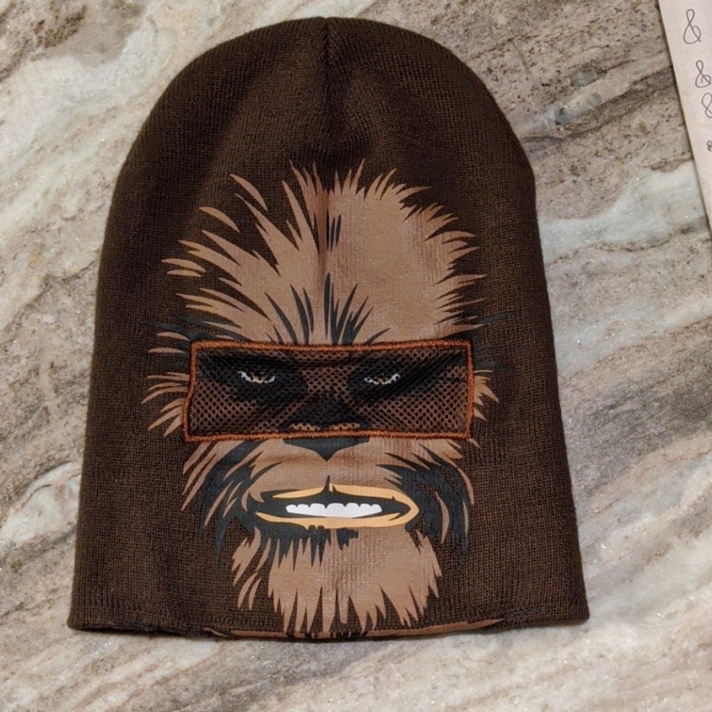 Chewbacca hat, mask